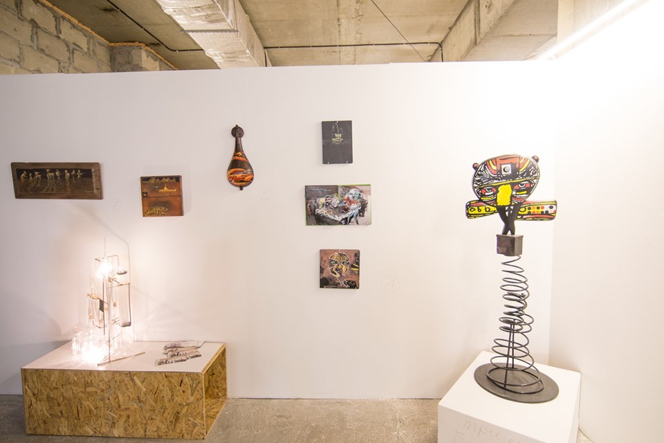 Fragment of exhibition on Kyiv Art Week 2019